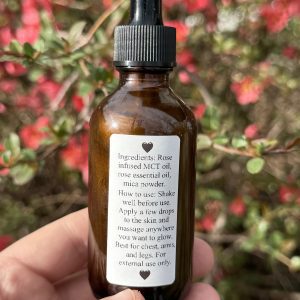 Radiant Rose Shimmer Body Oil