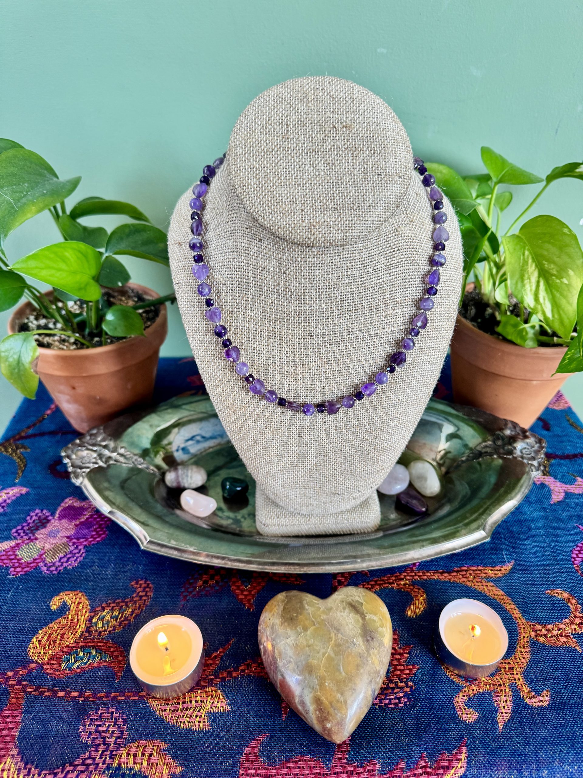 amethyst necklace