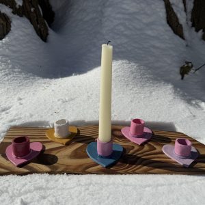 Love Lights Candlestick Holders